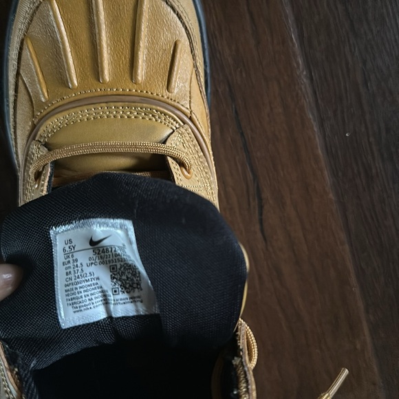 Nike Woodside 2 High ACG Boots Size 6.5 color wheat/black - Picture 7 of 15